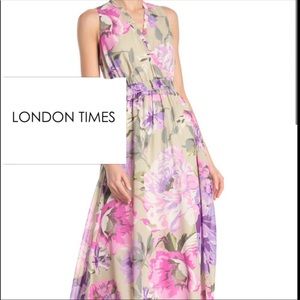 London times floral maxi dress